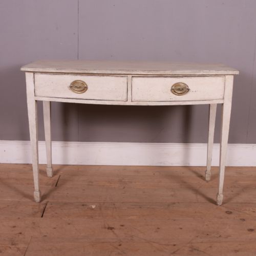 English Bowfront Desk