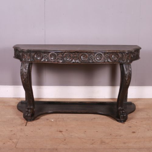 English Oak Console Table