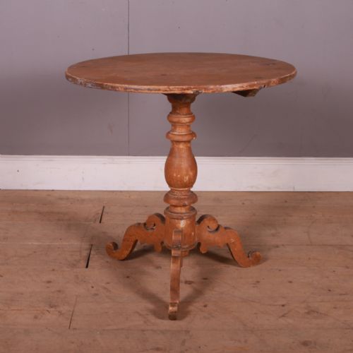 Swedish Original Painted Tripod Table