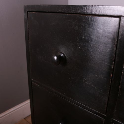 ENGLISH PAINTED BASE OF DRAWERS - ADDITIONAL PHOTO 2