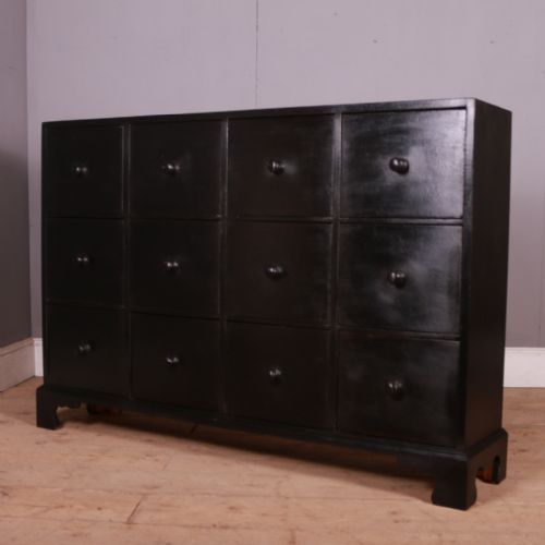 ENGLISH PAINTED BASE OF DRAWERS - ADDITIONAL PHOTO 5