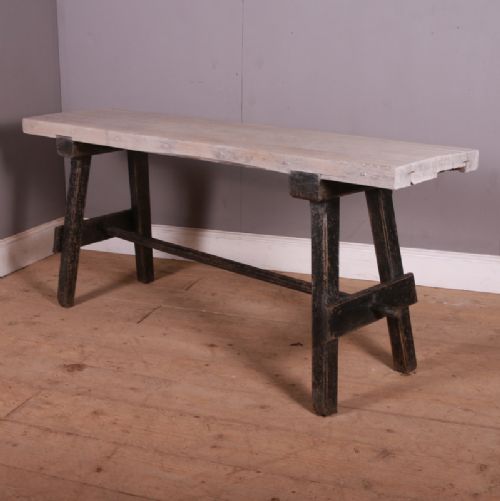 French Oak Trestle Table