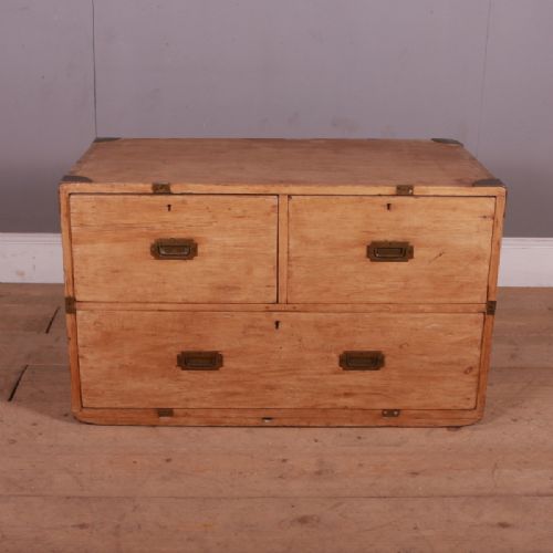 Pine Military Chest of Drawers