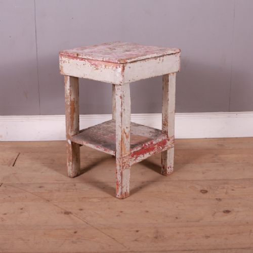 French Original Painted Sculptures Stand