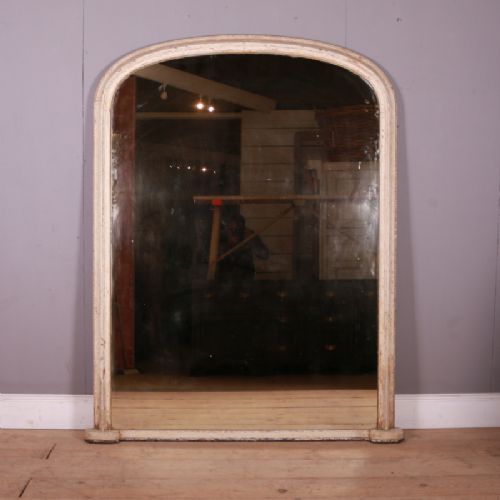English Original Painted Arch Mirror