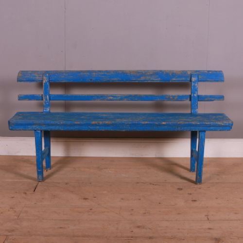 Original Painted Austrian Bench