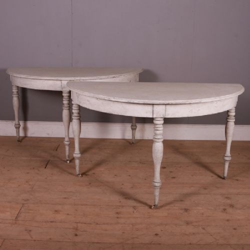 Pair of Swedish Console Tables