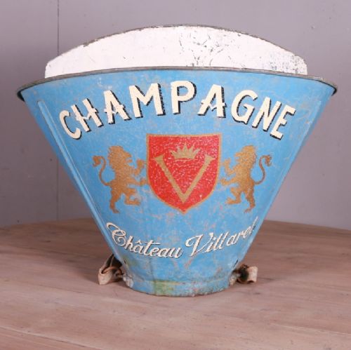 Painted French Grape Bin