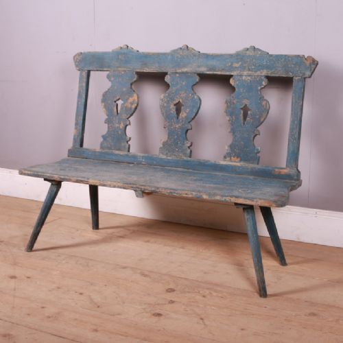Pretty Painted Austrian Settle