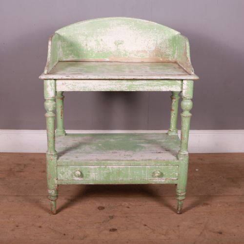 English Original Painted Side Table