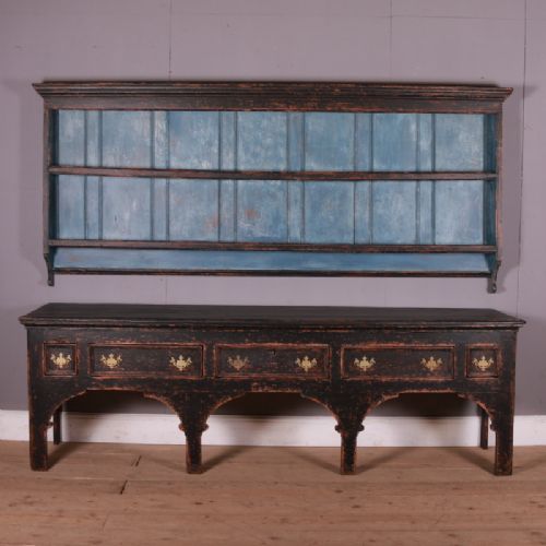George III Painted Pine Dresser