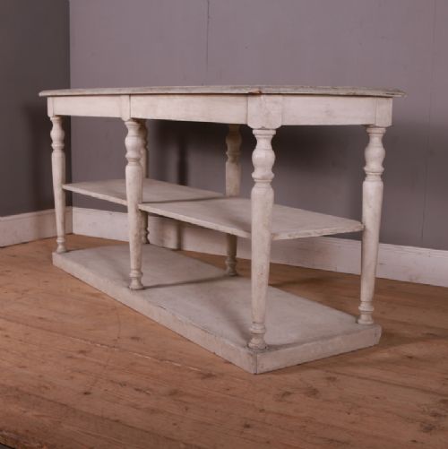 French Painted Drapers Table