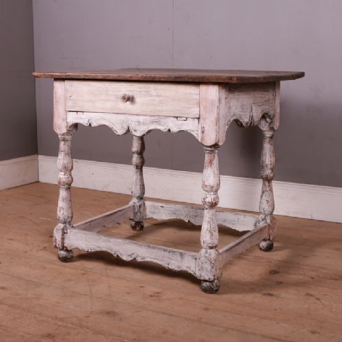 English Oak Lamp Table