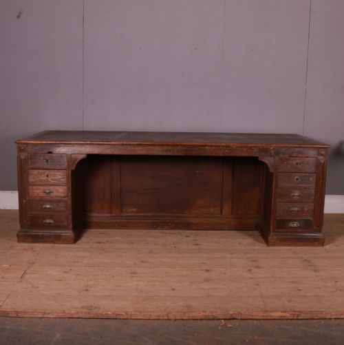 French Original Painted Drapers Counter