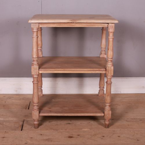 Three Tier Pine Whatnot