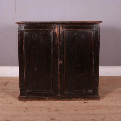 Small English Painted Cupboard