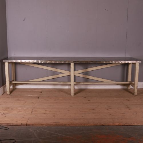 English Painted Prep Table