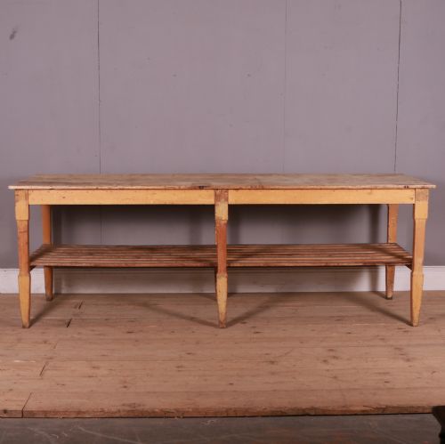 French Original Painted Prep Table