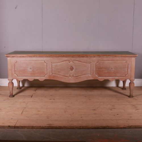 French Bleached Oak Shop Counter