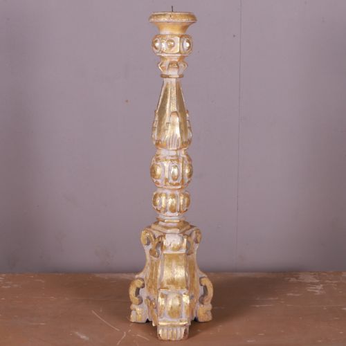 Italian Giltwood Candle Holder
