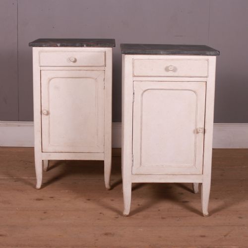 Pair of French Bedside Cupboard