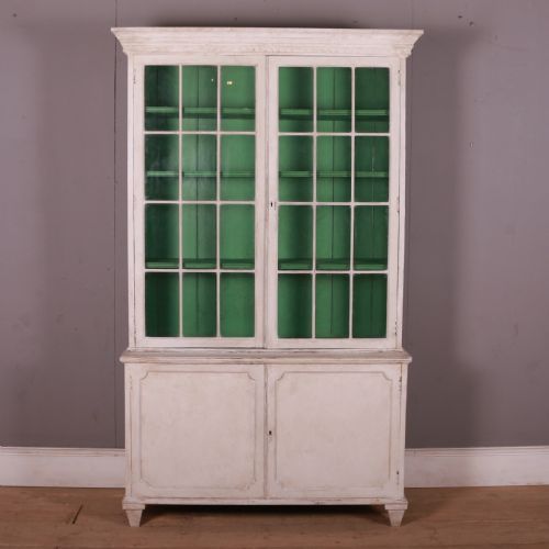 English Painted Bookcase