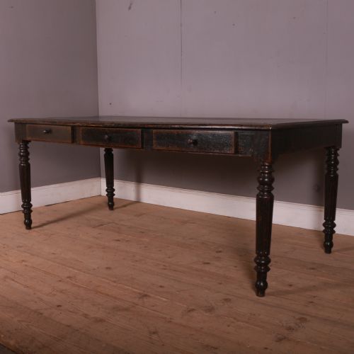 French Painted Oak Desk