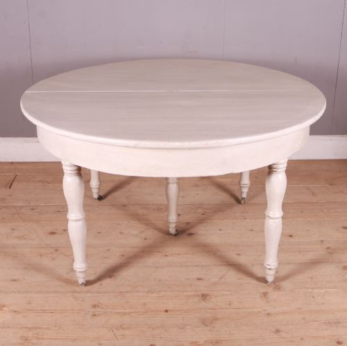AUSTRIAN PAINTED DINING TABLE - ADDITIONAL PHOTO 1