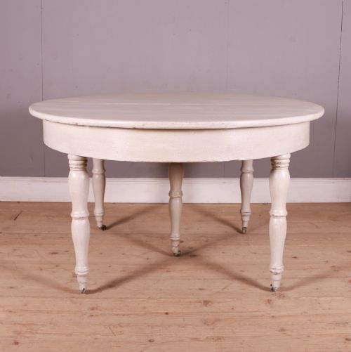 AUSTRIAN PAINTED DINING TABLE - ADDITIONAL PHOTO 4