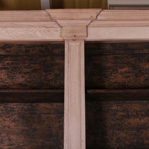 18TH CENTURY FRENCH BLEACHED OAK BOOKCASE - ADDITIONAL PHOTO 2