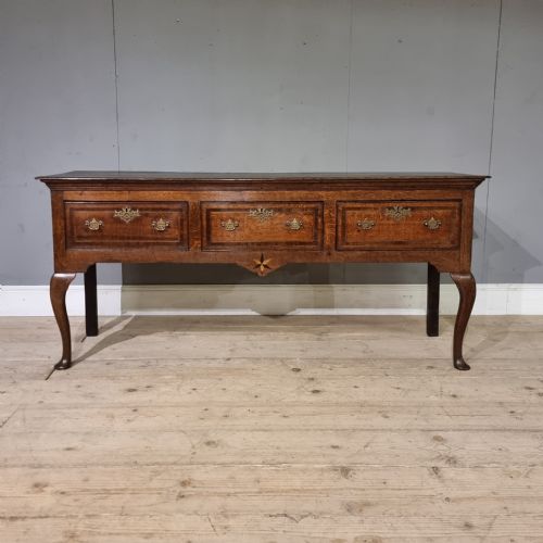 18th Century English Oak Dresser Base