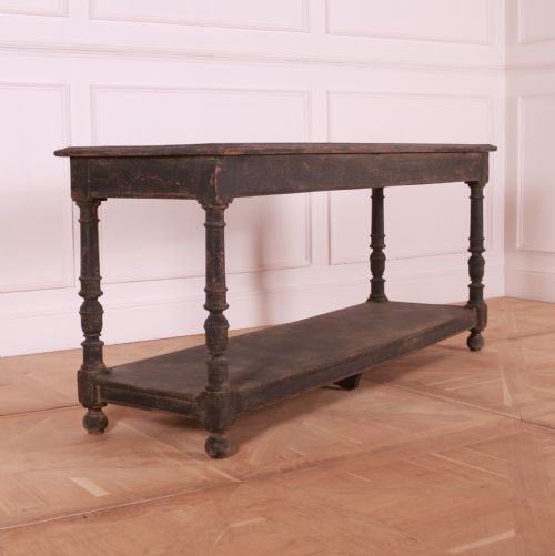 French Painted Drapers Table