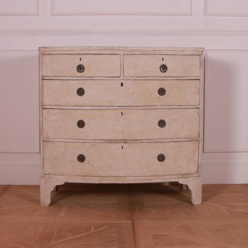 English Bowfront Chest of Drawers