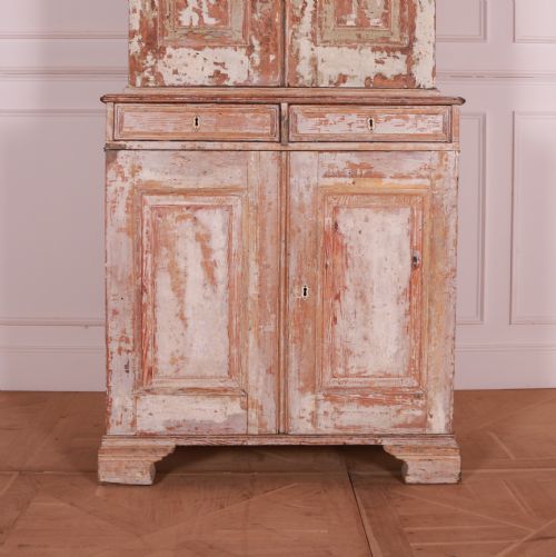 SWEDISH PINE LINEN CUPBOARD - ADDITIONAL PHOTO 1