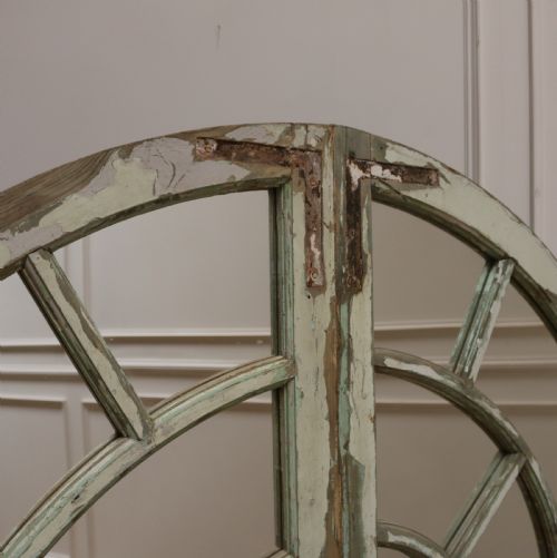 ENGLISH ARCHED WINDOW MIRROR - ADDITIONAL PHOTO 1