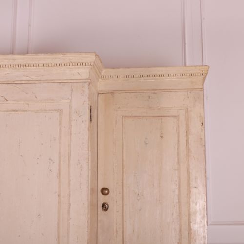 ENGLISH ORIGINAL PAINTED HOUSEKEEPERS CUPBOARD - ADDITIONAL PHOTO 3
