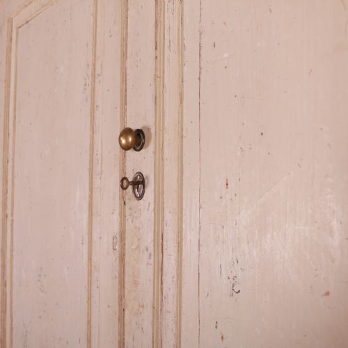 ENGLISH ORIGINAL PAINTED HOUSEKEEPERS CUPBOARD - ADDITIONAL PHOTO 7
