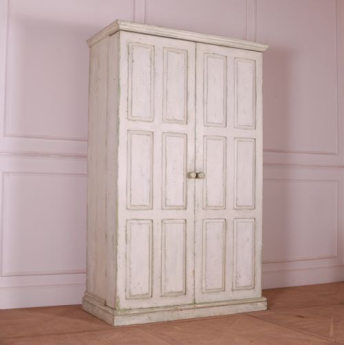 English Painted Food Cupboard