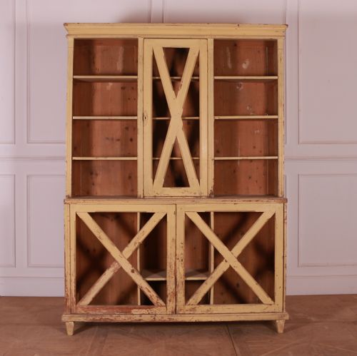 Original Painted Spanish Bookcase