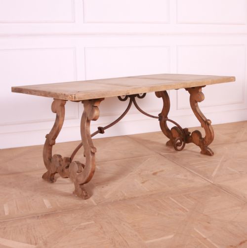 Spanish Bleached Oak Table