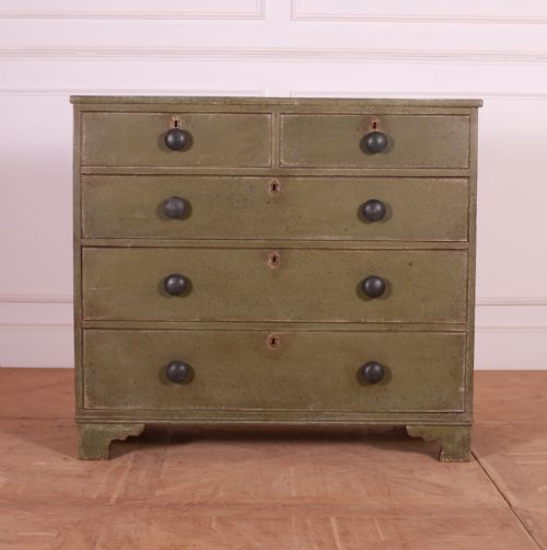 English Painted Chest of Drawers