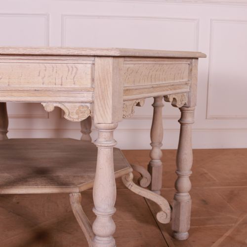 BLEACHED OAK CENTRE TABLE - ADDITIONAL PHOTO 1
