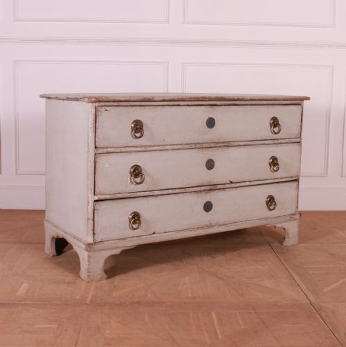 Italian Painted Pine Commode