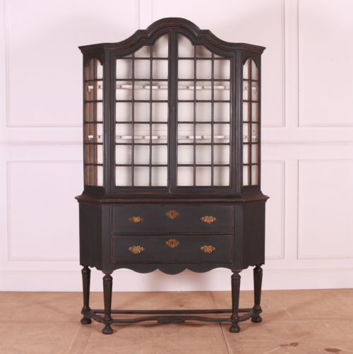 Dutch Painted Vitrine