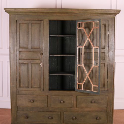 IRISH PAINTED PINE CUPBOARD - ADDITIONAL PHOTO 7
