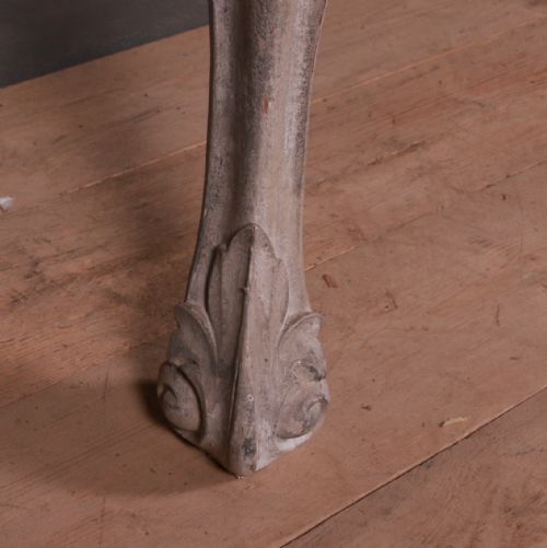 IRISH SERPENTINE FRONT CONSOLE TABLE - ADDITIONAL PHOTO 4