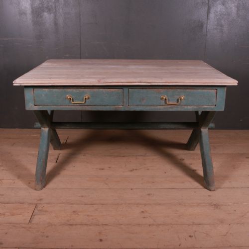 ENGLISH TRESTLE TABLE - ADDITIONAL PHOTO 1