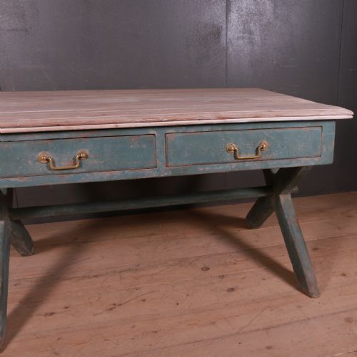 ENGLISH TRESTLE TABLE - ADDITIONAL PHOTO 5