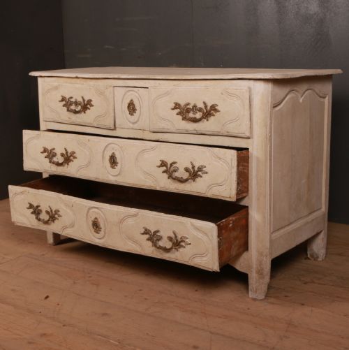 FRENCH PAINTED COMMODE - ADDITIONAL PHOTO 8
