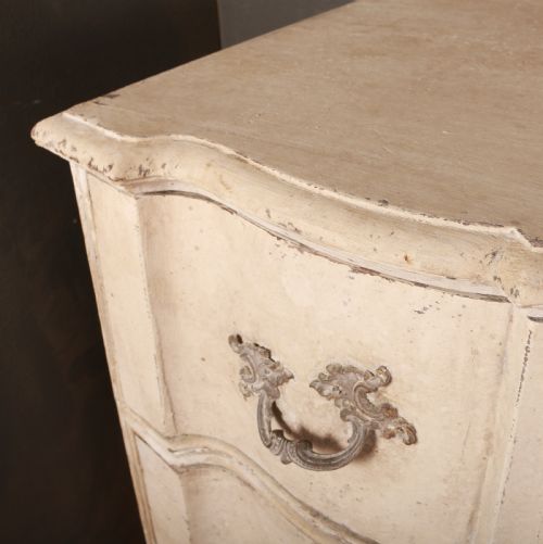 DANISH SERPENTINE FRONT COMMODE - ADDITIONAL PHOTO 6